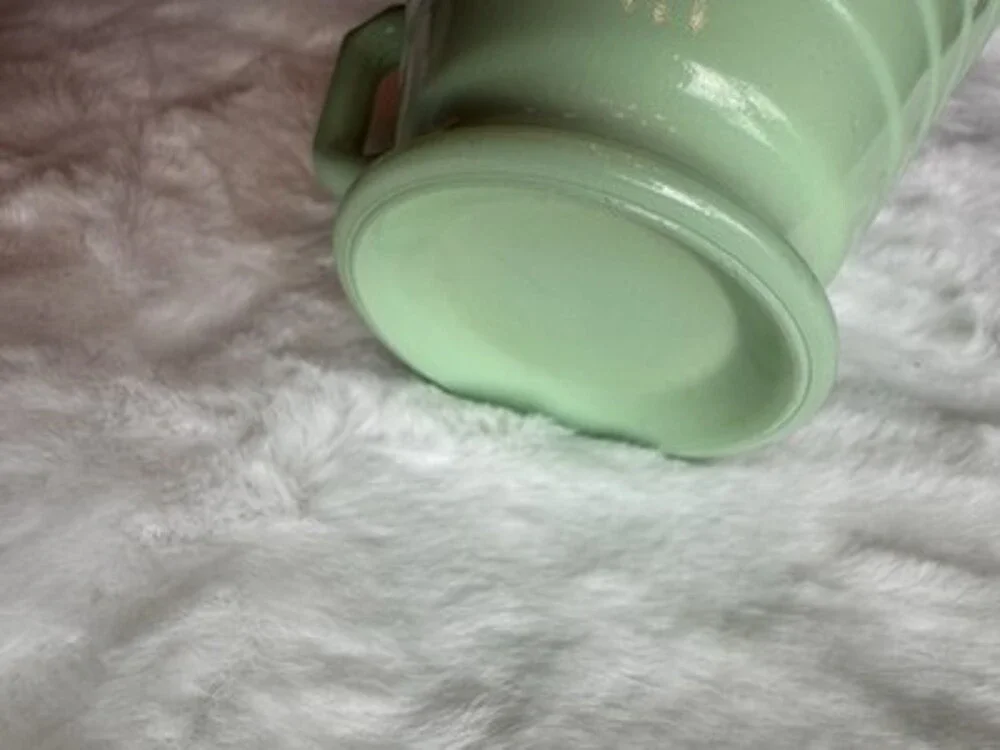 Mint Green Pastel Green Vintage Coffee Tea Creamer Pitcher Nostalgic Kitchen